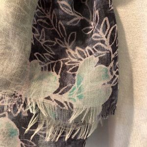 Accessories - Blue floral scarf Accessories - Blue floral scarf